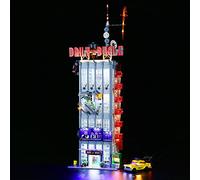LIGHTAILING Kit d'éclairage LED pour Lego-76178 Spider-Man Daily Bugle Modèle de Blocs de Construction - Jeu de lumière LED Compatible avec Le modèle Lego (n'inclut Pas Le modèle Lego)