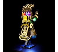 LIGHTAILING Kit d'éclairage LED pour Lego-76191 Infinity-Gauntlet Modèle de Blocs de Construction - Jeu de lumière LED Compatible avec Le modèle Lego (n'inclut Pas Le modèle Lego)