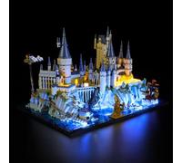 LIGHTAILING Kit d'éclairage LED pour Lego- 76419 Le château et Le domaine de Poudlard Modèle de Blocs de Construction - Jeu de lumière Compatible avec Le modèle Lego （Non Incluso nel Modello）