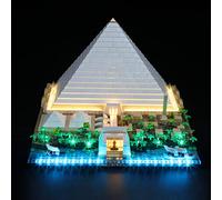 LIGHTAILING Lampe pour Lego-21058 Grande pyramide de Giza - Kit d'éclairage LED compatible avec les modèles Lego Building Blocks - Non inclus