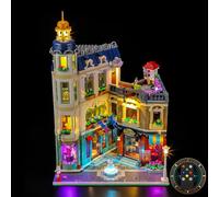 LIGHTAILING Lumière pour la rue commerçante Lego-11371 - Installation facile, câblage caché, décoration d'intérieur et prêt à offrir : version télécommande (modèle non inclus)