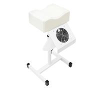Lightakai Tabouret de pédicure, chaise de pédicure, chaise de soins des pieds avec aspiration et hauteur réglable, repose-pieds pour maison, salon, spa, massage, salon de manucure