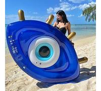 Lightandagile Le Flotteur Gonflable de Piscine de Globe oculaire se Trouve sur Le Salon de Piscine de Matelas Flottant d'oeil Grec pour des Jouets d'amusement d'été flottants de Plage