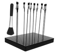 LIGHTAOTAO 1 Set Model Painting Stand Base Holder avec Alligator Clip Sticks Sticks Nettoyage Brosse De Nettoyage pour Aérographe Pièces De Pièces Mémo Clips DIY Carte Photo Mémo