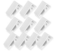 LIGHTAOTAO 10 Clips Magnétiques pour Badges Nominatifs, Réutilisables et Multifonctions en Abs et Acier, Pack de 10 pour Usage Personnel ou Professionnel