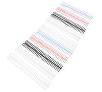 LIGHTAOTAO 10pcs Bobines de Reliure Spirale Plastique 30 Trous en Pp, Capacité Jusqu'à 150 Feuilles, Adaptable pour Usage à Domicile et Présentations