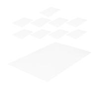 LIGHTAOTAO 10pcs Planche à Dessin en Pvc pour Stylo 3d Haute Température, Outil de Dessin Tridimensionnel pour Créations sur Surfaces Variées et Projets Détaillés