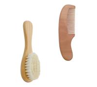 LIGHTAOTAO 1ensemble Brosse Bain Garçon Fille Bois Ergonomique pour Massage Chevelu Doux Peigne Tête Garçon Fille