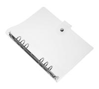 LIGHTAOTAO 1ensemble Protège-cahier Transparent Pvc Souple Anneaux pour École et Bureau Couverture Rechargeable Résistante pour Cahiers et Carnets
