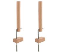 LIGHTAOTAO 2 Pièces Accessoires pour Macramé Kit de Fabrication de Bracelets en Bois Cadre de Tissage et Outils pour Tressage DIY Adaptés aux Activités Sportives Plein Air
