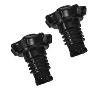 LIGHTAOTAO 2 Pièces Connecteur Central en Plastique Noir pour Tente, Accessoires Polyvalents Universels, pour Camping et Événements en Plein Air, Pièces de Rechange pour Auvent