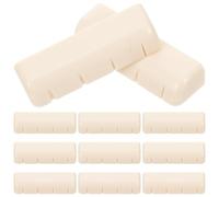 LIGHTAOTAO 20pièces Repose Nuque Banjo Écrou de Pont Remplaçable Accessoire Résine Synthétique pour Banjo