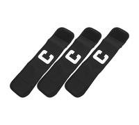 LIGHTAOTAO 3 pièces Brassards Capitaine de Football Lot de Armbands Anti-Glisse Flexibles pour Adultes et Garçon Fille Bandeaux Sport Couleur Vive pour Soccer Basketball