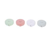 LIGHTAOTAO 4 pièces Ruban à Mesurer Rétractable Ruban Souple Double Échelle pour Couture Corps Pratique et Compact Blanc Rose Bleu Vert
