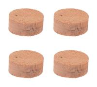 LIGHTAOTAO 4 Pièces Tampons en Liège pour Cle Eau Trombone Portable en Plastique Couleur Kaki, Faciles à Ranger, Accessoires pour Débutants