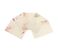 LIGHTAOTAO 40 Pièces Papier à Lettre Vintage Créatif Papier à Écrire Format Style Floral Varié Plusieurs Styles