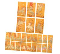 LIGHTAOTAO 48 Pièces Vietnamese Envelopes For Horse Year Lucky Money Packets With Zodiac Horse Design For Lunar Year Spring Festival Gifts And Decorations