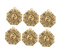 LIGHTAOTAO 6pièces Porte-clés Rétro Avec Pendentif De Breloques Décoratives Pour Charm Élégant Pour Accessoires Et