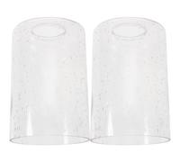 LIGHTAOTAO Abat-jour en verre cylindre E27 2pcs pour lampe applique murale intérieur salon salle à manger style moderne