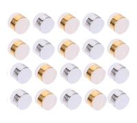 LIGHTAOTAO Accessoires Ronds en Silicone Transparent 20pcs pour Bijoux Diy, Bouchons D'oreilles Confortables et Élégants, pour Décorations de Photographie de Rue