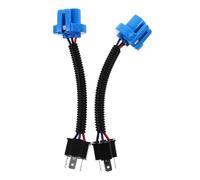 LIGHTAOTAO Adaptateur Prise de Phare de Voiture 2 Pièces, Faisceau Câblage H4 vers 9007, Connecteur Électrique pour Ampoule LED, Installation Facile pour Phares de Voiture et Véhicules