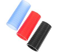 LIGHTAOTAO Anneaux en Silicone pour Saxophone 3pcs, Manchons Souples Faciles à Installer, Améliorent la Jouabilité du Saxophone Alto Soprano Ténor