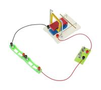 LIGHTAOTAO Appareil de Démonstration de Force D'ampère pour Expériences D'électromagnétisme, en Plastique et Fer, Adapté pour Enseignement Moteur et Explorations Physiques Visuelles