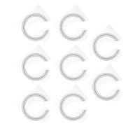 LIGHTAOTAO Autocollants D'incrustation pour Guitare Acoustique Classique 41 Pouces en Pvc, 8 Pièces, Faciles à Installer, Décorations Uniques et Compactes pour Rosace de Guitare