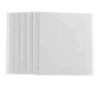 LIGHTAOTAO Bandes Adhésives Autocollantes 6 Feuilles à Découper en Mousse Eva Blanche Double Face pour Bricolage et Cartes Shaker Maison
