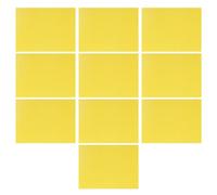 LIGHTAOTAO Base de Ruche à Abeilles 10PCS Cire Abeille Jaune en Forme Simple pour Production de Miel et Cadre Dadant en Apiculture