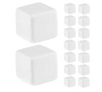 LIGHTAOTAO Bloc Minéral Blanc Résistant à l'usure pour Tortues et Escargots, 36 Pièces Apporte Oligo-éléments et pour Aquarium et Terrarium