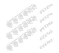 LIGHTAOTAO Boîte de 8 Godets d'Aquarelle Vides 10 ML en Plastique Transparent Couvercles Mini Pots pour Ateliers Peinture et Projets Scolaires Garçon et Filles