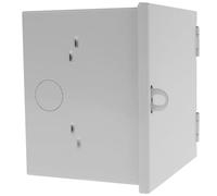 LIGHTAOTAO Boîtier de Prise Antivol en Fer Blanc pour Chargeur de Véhicule Électrique, Protection Extérieure Étanche Serrure Intégrée, pour Usage en Extérieur