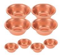 LIGHTAOTAO Bol décoratif à offrandes cuivre 8pcs - mini bols pour rituels et bouddhistes, usage polyvalent pour temple et maison