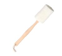 LIGHTAOTAO Brosse de Exfoliante pour Corps en Bois Naturel Loofah, Lot de 2 Pièces, Manche Long, Exfoliation Douce et Séchage Rapide, Peau