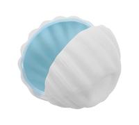 LIGHTAOTAO Cachette en Céramique pour Chinchilla et Cochon d'Inde, Maison de Hamster de Coquillage Blanc, de Bruit et Habitat Propre et Sain
