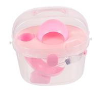 LIGHTAOTAO Cage De Voyage pour Hamster Portable Étui De Transport pour Petits Animaux Cage De Transport pour Souris Et Rats Contenant Une Maison Sécurisée pour Animaux De Compagnie