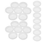 LIGHTAOTAO Capuchons de protection pour interrupteur à bouton-poussoir 20pcs en silicone, couvercle antipoussière avec fonction barrière pour usage extérieur et informatique