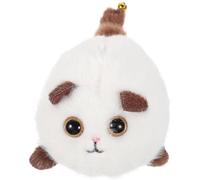 LIGHTAOTAO Chat en Peluche Mignonne Queue à Tirer, Rembourrage en Coton PP, Présent de Fête Adorable pour Chambre ou Salon, Interactif pour Garçon et Filles