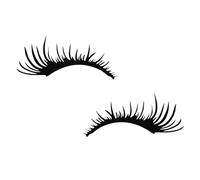 LIGHTAOTAO Cils pour Phares de Voiture Autocollants en Pet Noir, Installation Facile et Étanche, Décoration Stylée pour Extérieur Automobile, 1 Paire Classique