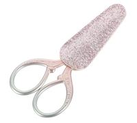 LIGHTAOTAO Ciseaux à Broder Artisanaux en Métal avec Protection, Design Ergonomique, pour Activités Domestiques et Scolaires, Outil de Couture Précis pour Fil et Papier