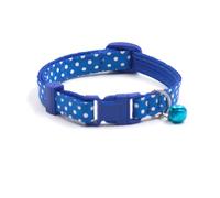 LIGHTAOTAO Collier à Clochette pour Chiot et Chat en PP Léger Bleu avec Grelot Portable pour Promenades Confortables