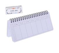 LIGHTAOTAO Compact Academic Binder Planner Notebook Portable Weekly Schedule Organizer For Students And Office Staff Daily Notepad With Multi Function Design