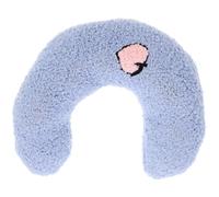 LIGHTAOTAO Coussin pour Chat de U Bleu, Tissu Doux et Confortable Sommeil Apaisant, pour Protéger la Nuque du Chaton