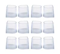 LIGHTAOTAO Couvre-talons Transparents en Pvc Antidérapants pour Talons Hauts, Protection Solide 12 Pièces, Design Unique pour Soirées et Lieux Calmes
