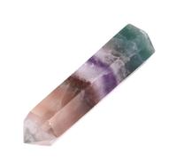 LIGHTAOTAO Décoration de Table Pilier Cristal Fluorite Colorée Ornement de Bureau Cadeau Décoratif pour Maison et Photo