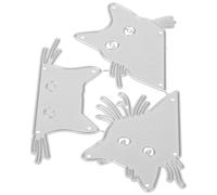 LIGHTAOTAO Découpes Métalliques Animaux en Acier pour Loisirs Créatifs et Fabrication de Cartes Matrices pour Gaufrage et Gravure