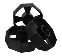 LIGHTAOTAO Distributeur de Ruban Adhésif Noyau de Rouleau Mobile et Roue de Rechange, Lot de 3, pour Organisation de Bureau et Usage Domestique