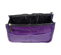 LIGHTAOTAO Doublure de Pochette Créative pour Paquet à Main Pourpre, Grosse Capacité Légère en Nylon Respirant, Organisateur de Paquet de Voyage Élégant et Pratique