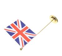 LIGHTAOTAO Drapeau de Table Britannique en Polyester pour Bureau avec Support en Fer, Décoration Élégante pour Bureaux D'entreprise et Conférences Internationales